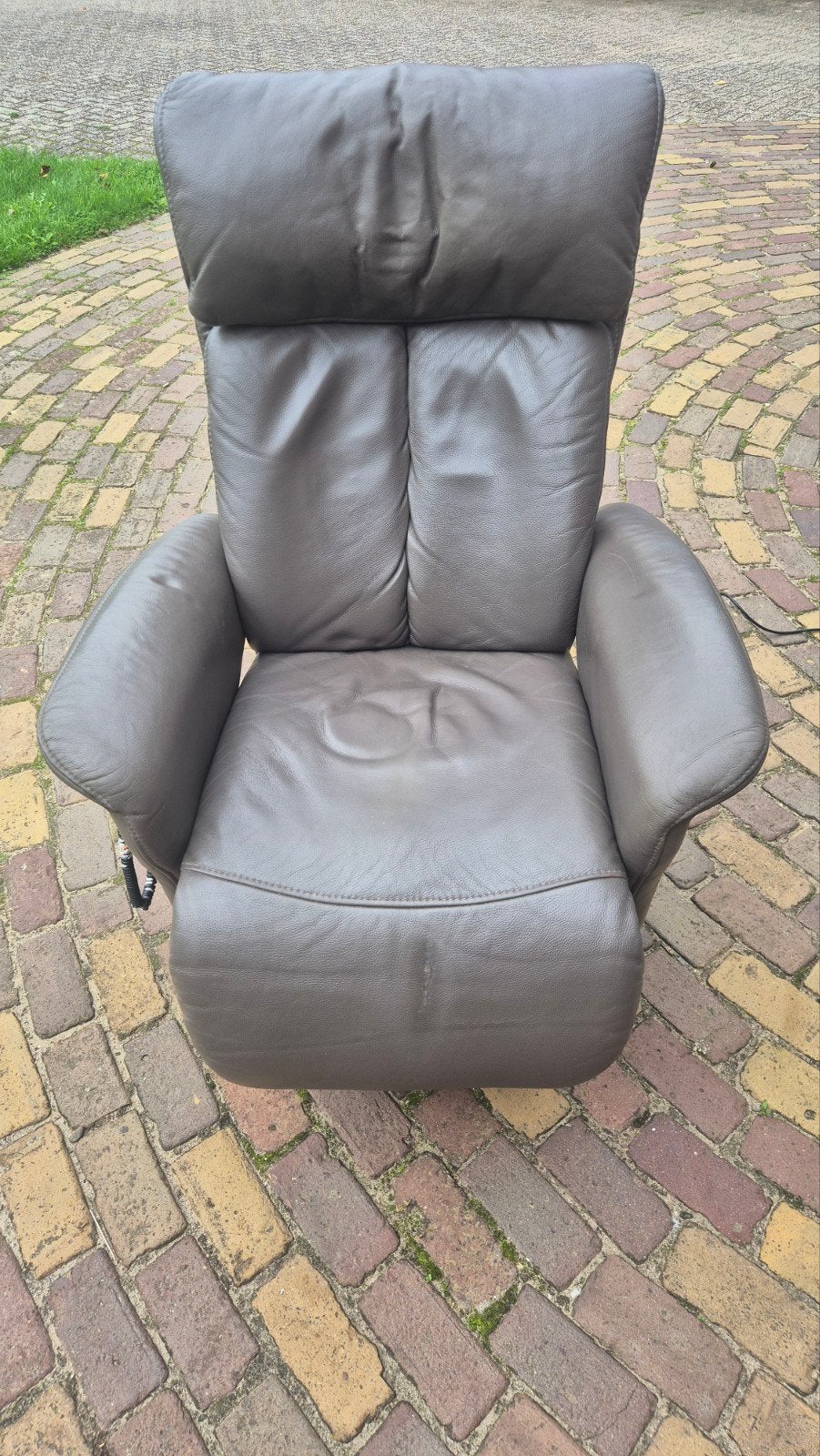Himolla Sta-opstoel, Huis en Inrichting, Ophalen, Gebruikt, Modern, Comfort, Leer