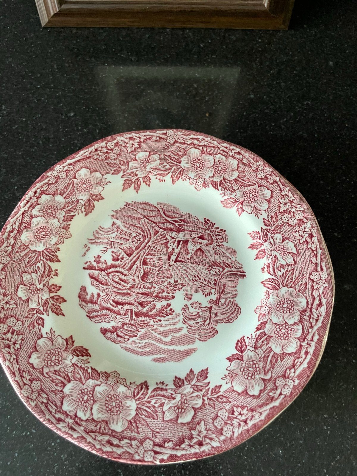 Wedgwood Woodland dessert borden, Ophalen of Verzenden