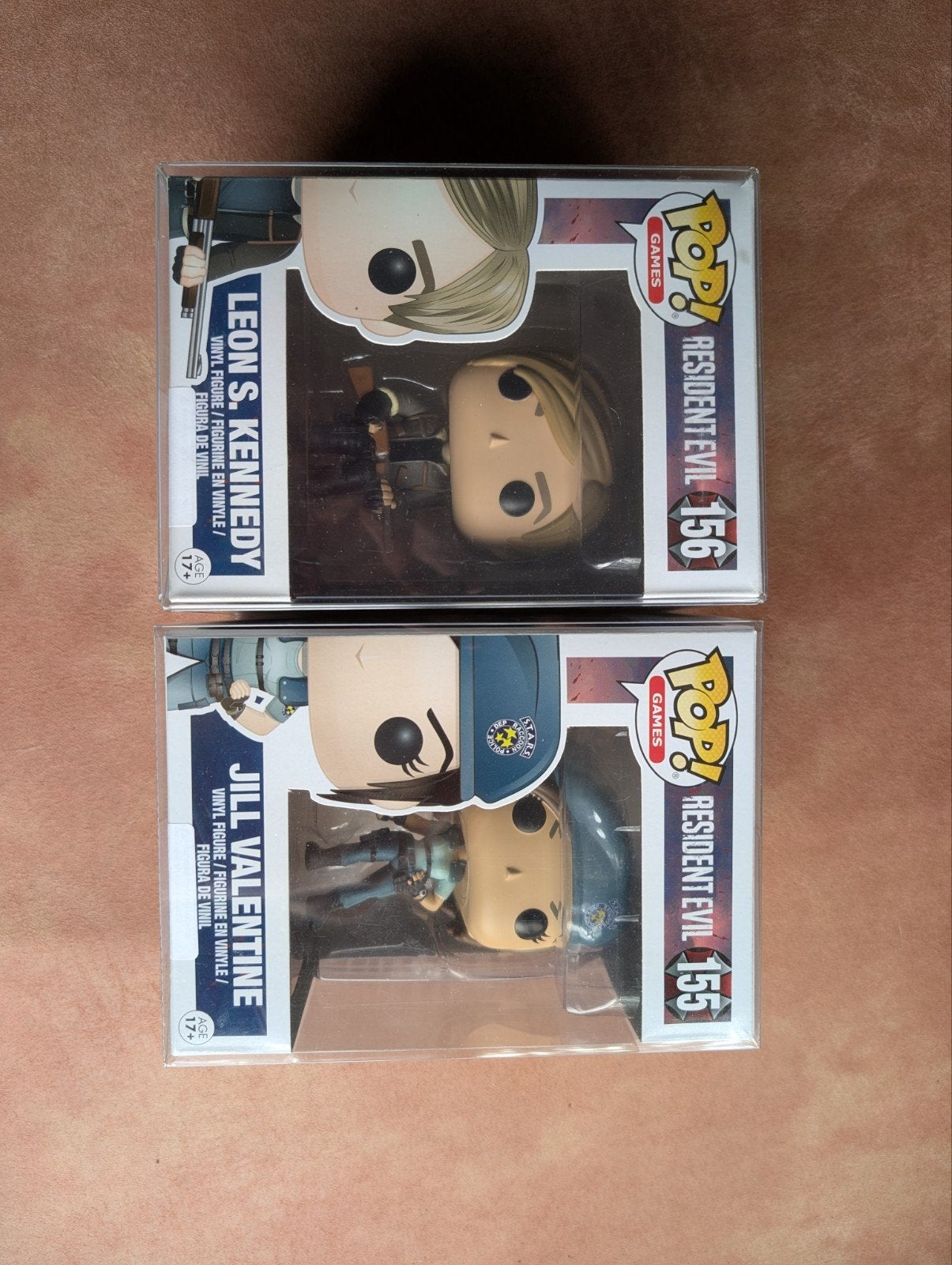 Resident Evil - Funko Pop - Leon S. Kennedy - Jill Valentine, Ophalen of Verzenden, Nieuw