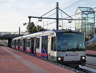 RET metro SG2 - Uitvoering Na midlife (Randstadrail), Ophalen of Verzenden, Gelijkstroom of Wisselstroom, Brug, Tunnel of Gebouw