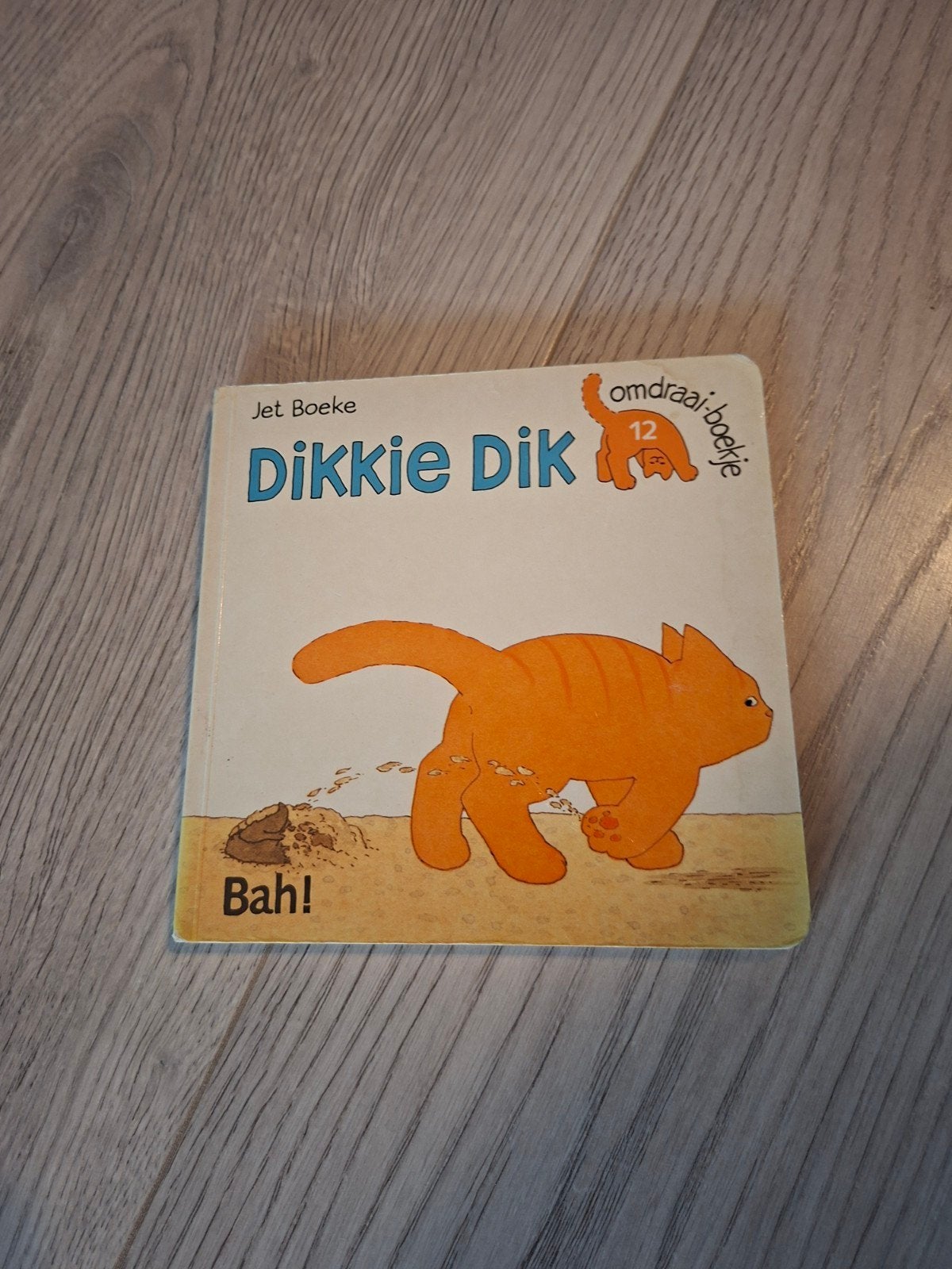 Dikkie Dik OmDraaiBoekje - Bah! / Konijntje-over, Jet Boeke, Ophalen, Gelezen, Uitklap-, Voel- of Ontdekboek