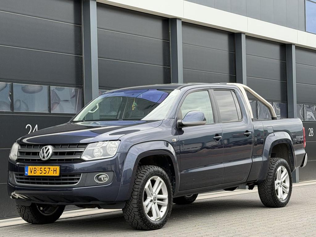 Volkswagen Amarok Lang 2.0 TDI 4Motion DC 5-PERS (bj 2013), 13 km/l, 4 cilinders, Volkswagen, Beige