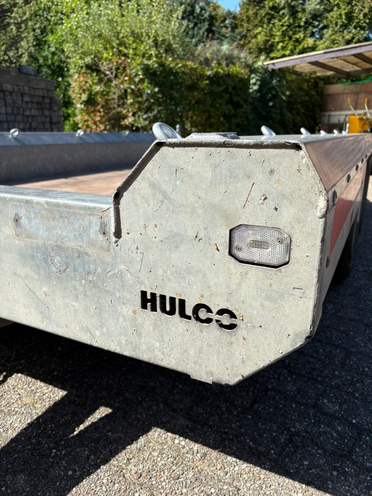 Hulco terrax machine Transporter, Ophalen, Zo goed als nieuw