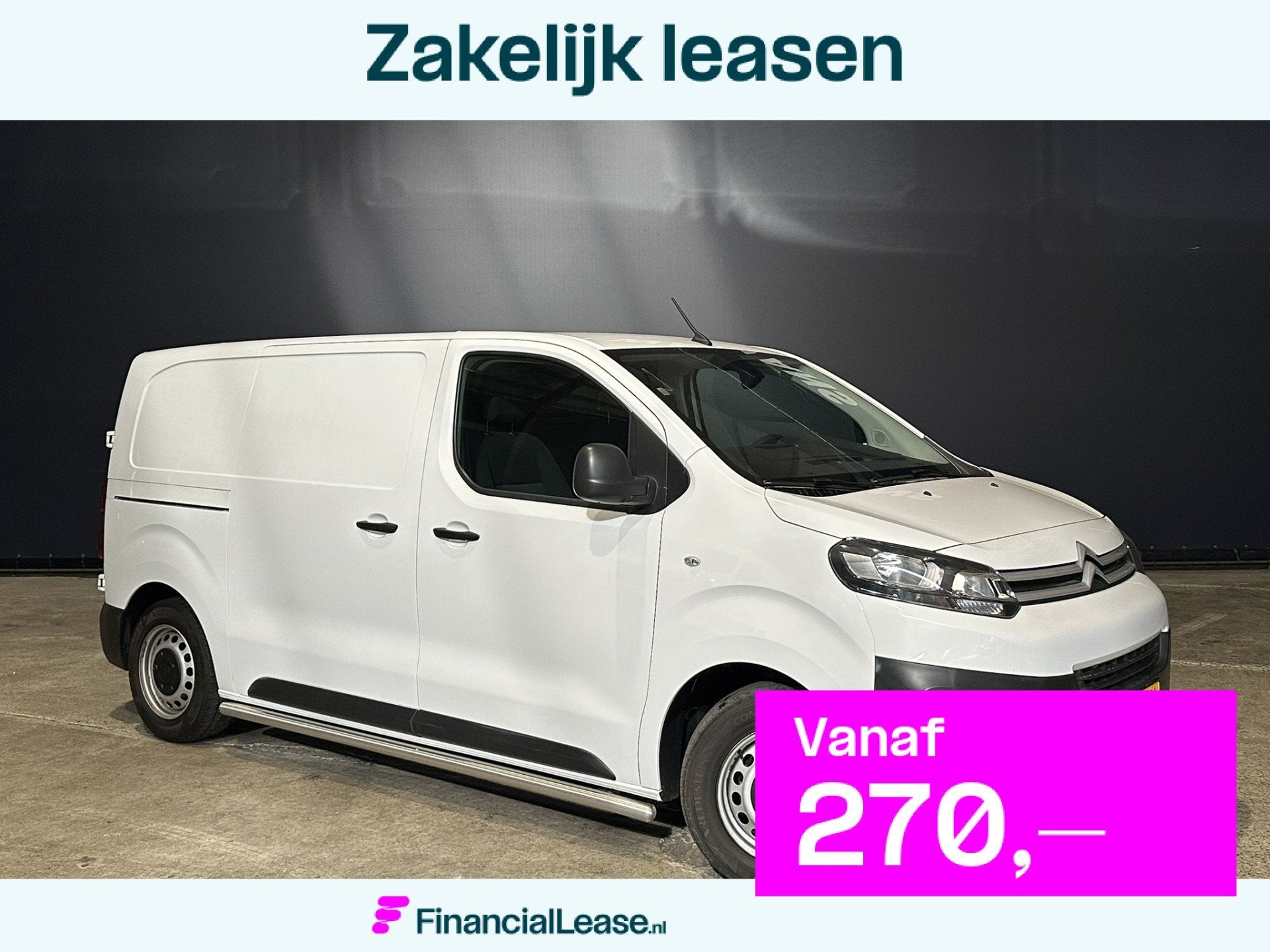 Citroën Jumpy 1.5 BlueHDI L2H1 Euro6 Airco | Camera | Cruis, Voorwielaandrijving, 4 cilinders, Citroën, Wit