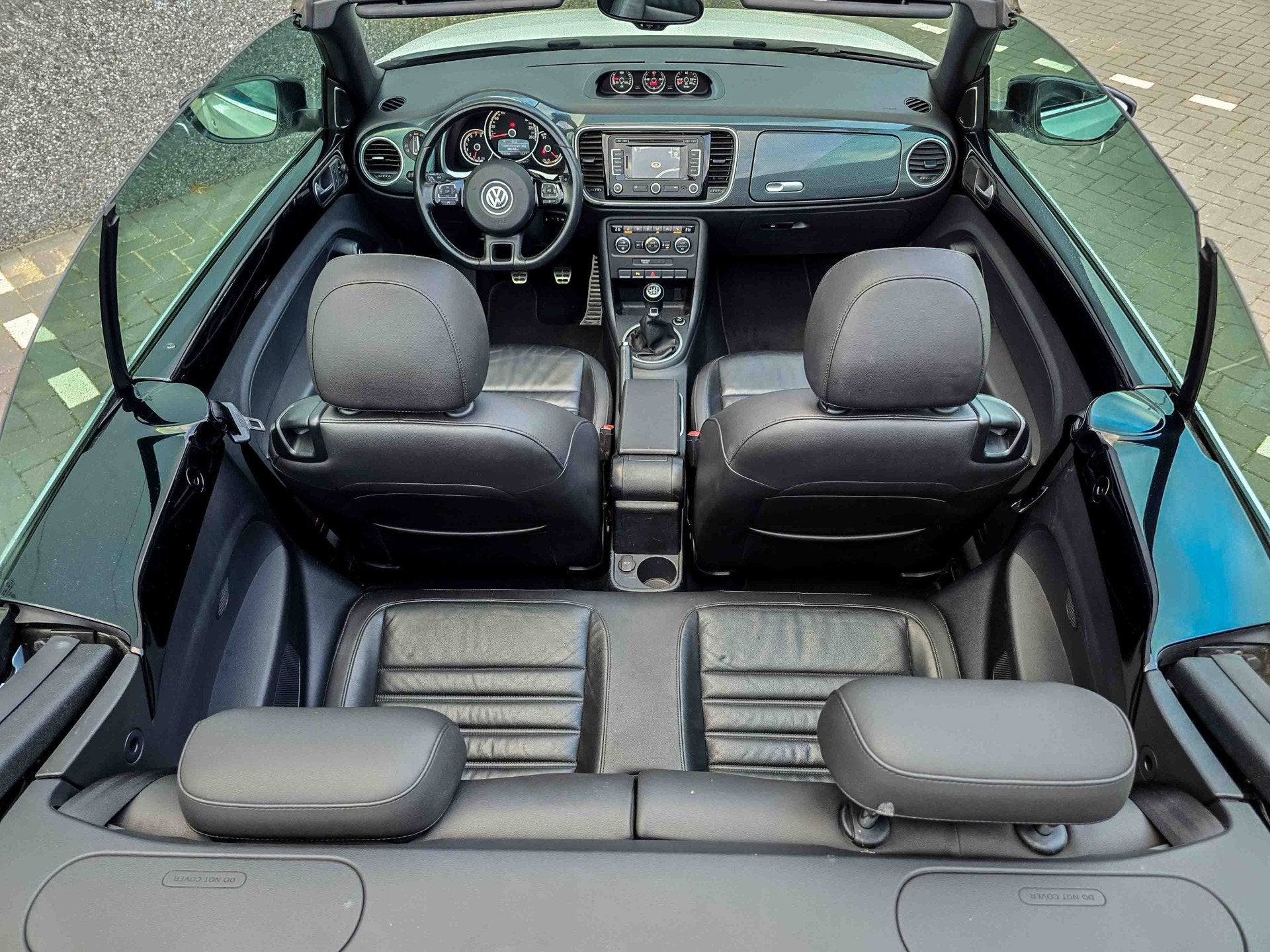 Volkswagen Beetle Cabriolet 2.0 TSI Sport | Leder | Fender S, Auto's, Euro 5, Gebruikt, 4 cilinders, 4 stoelen