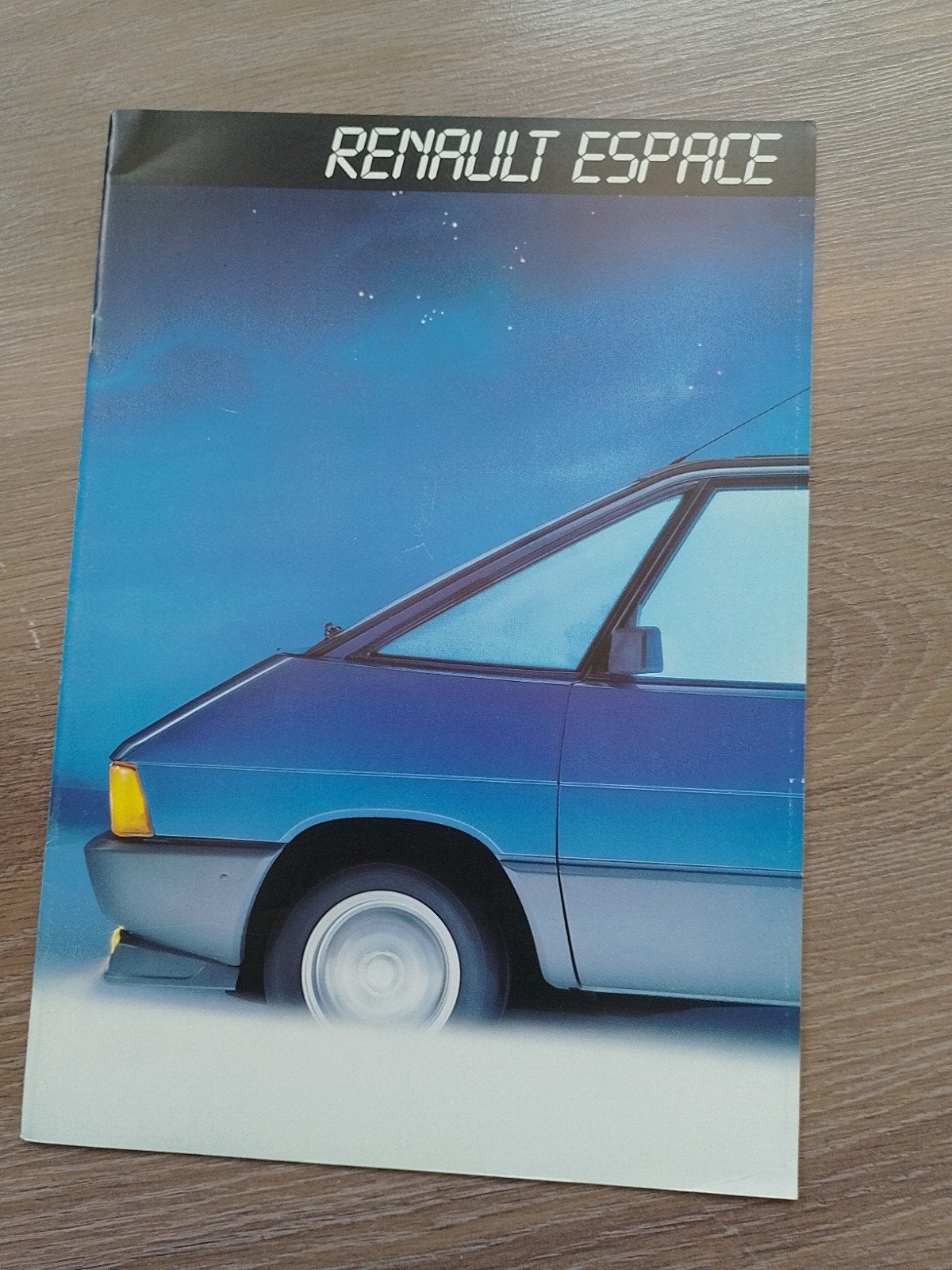 Renault Espace 1 autofolder 1984, Ophalen of Verzenden, Nieuw, Renault