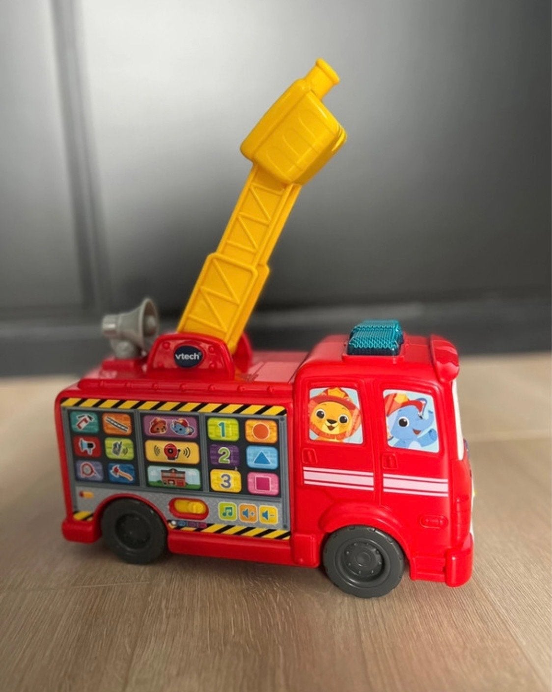 VTech Brandweerwagen met Geluid en Licht, Kinderen en Baby's, Ophalen, Zo goed als nieuw