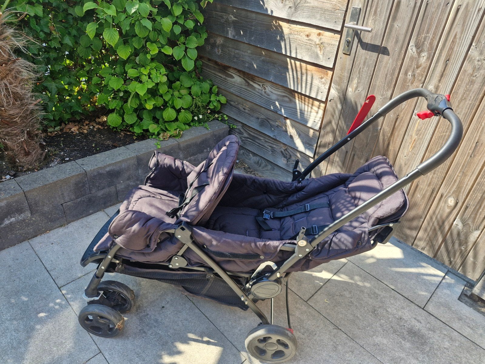 duo kinderwagen., Ophalen
