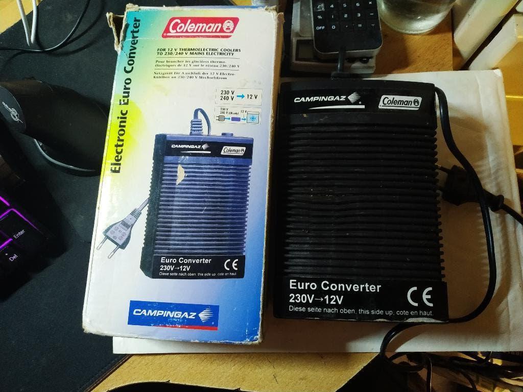Coleman Electronic Euro Converter, Ophalen of Verzenden, Gebruikt