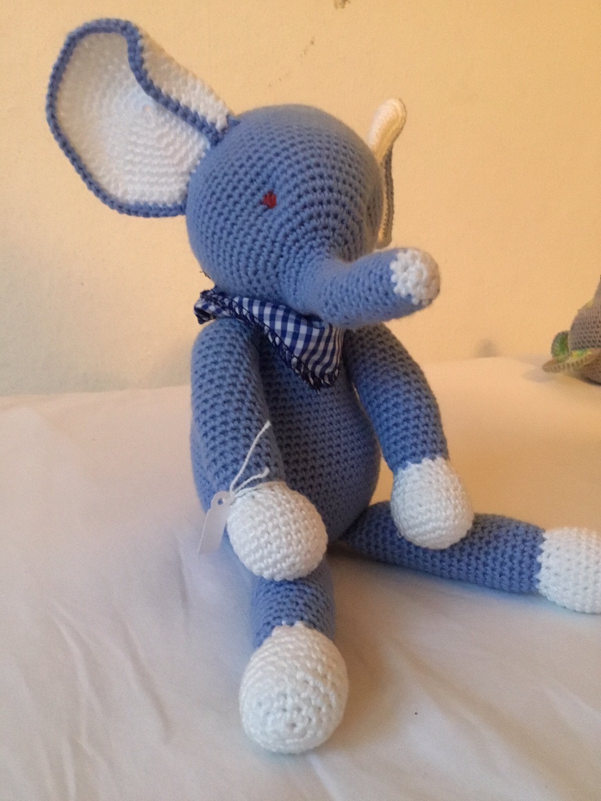 Gehaakte olifant, Kinderen en Baby's, Speelgoed | Knuffels en Pluche, Ophalen of Verzenden, Nieuw, Olifant