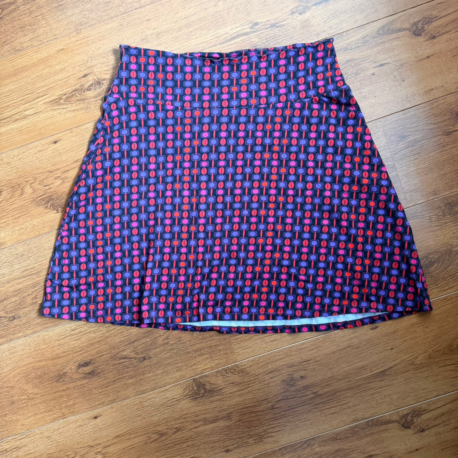 Lien & Giel rokje met kleurrijke print - Maat XXL, Kleding | Dames, Paars, Maat 46/48 (XL) of groter, Ophalen of Verzenden, Zo goed als nieuw