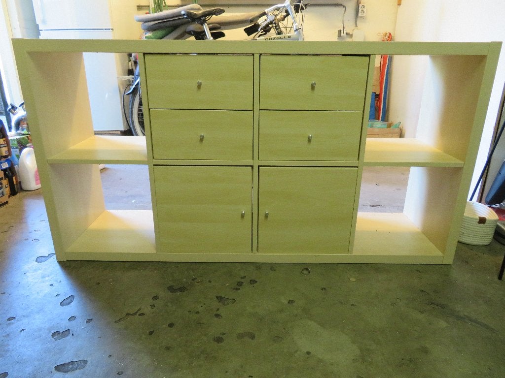 wandmeubel, Overige materialen, Ophalen of Verzenden, Zo goed als nieuw, Minder dan 150 cm