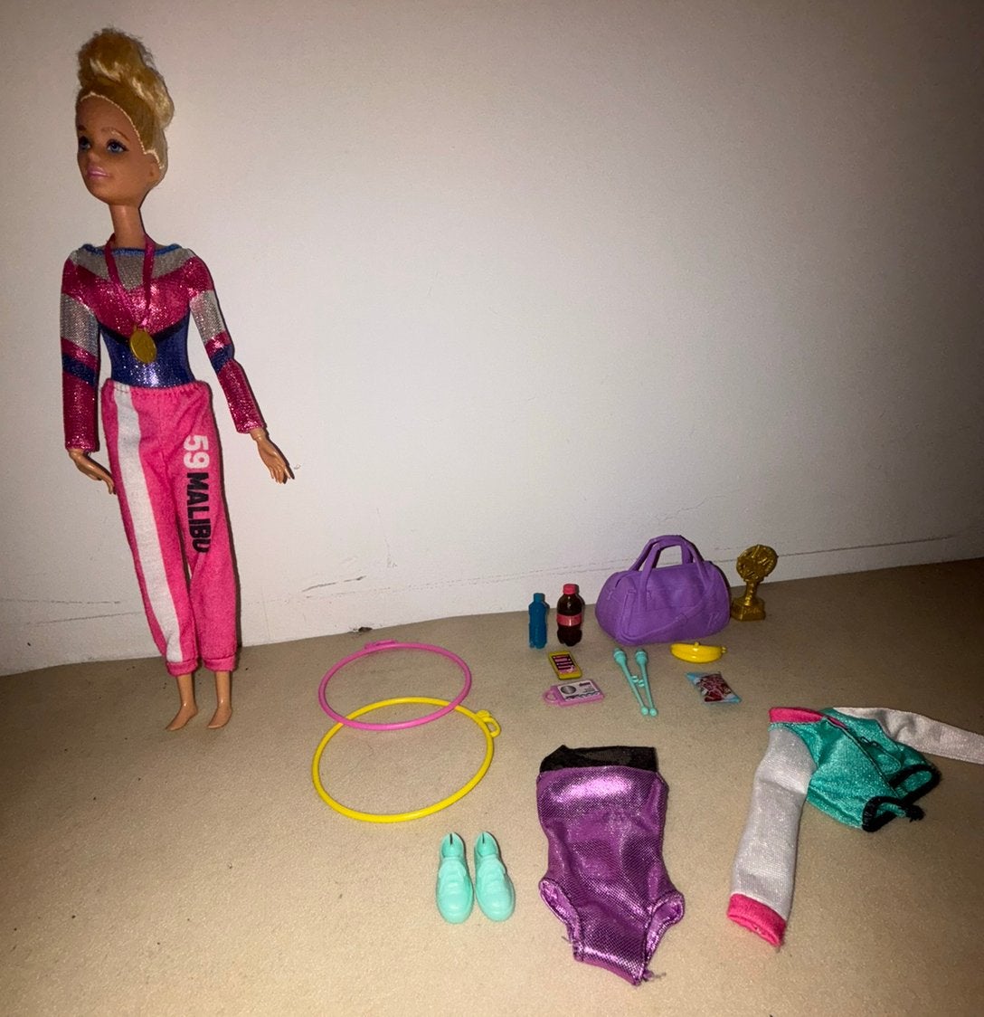 Barbie turnen, Ophalen of Verzenden, Zo goed als nieuw, Barbie