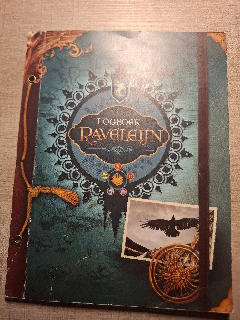 Boekje - Efteling Raveleijn logboek 2013, Ophalen of Verzenden, Gebruikt, Overige typen