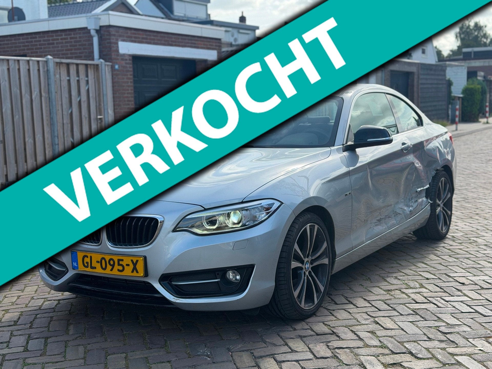 BMW 2-serie Coupé 220i High Executive NAP!, Auto diversen, Automaat, Zilver of Grijs, Benzine, BMW