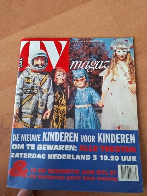 Vara Gids 1993 John F. Kennedy Renske van der Zee, Ophalen of Verzenden, Gelezen, Muziek, Film of Tv