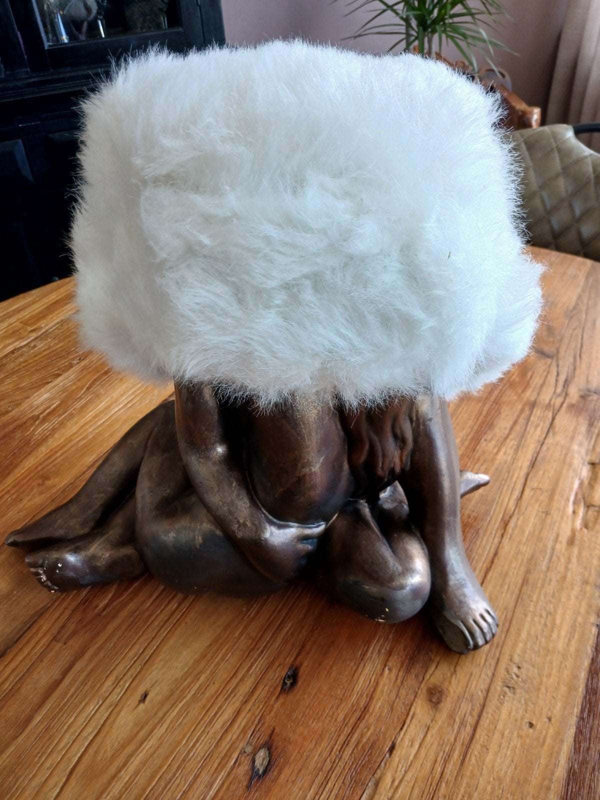 Witte pluizige Ushanka muts - USSR stijl, Kleding | Dames, Hoed, Zo goed als nieuw, Kujmanuk, One size fits all