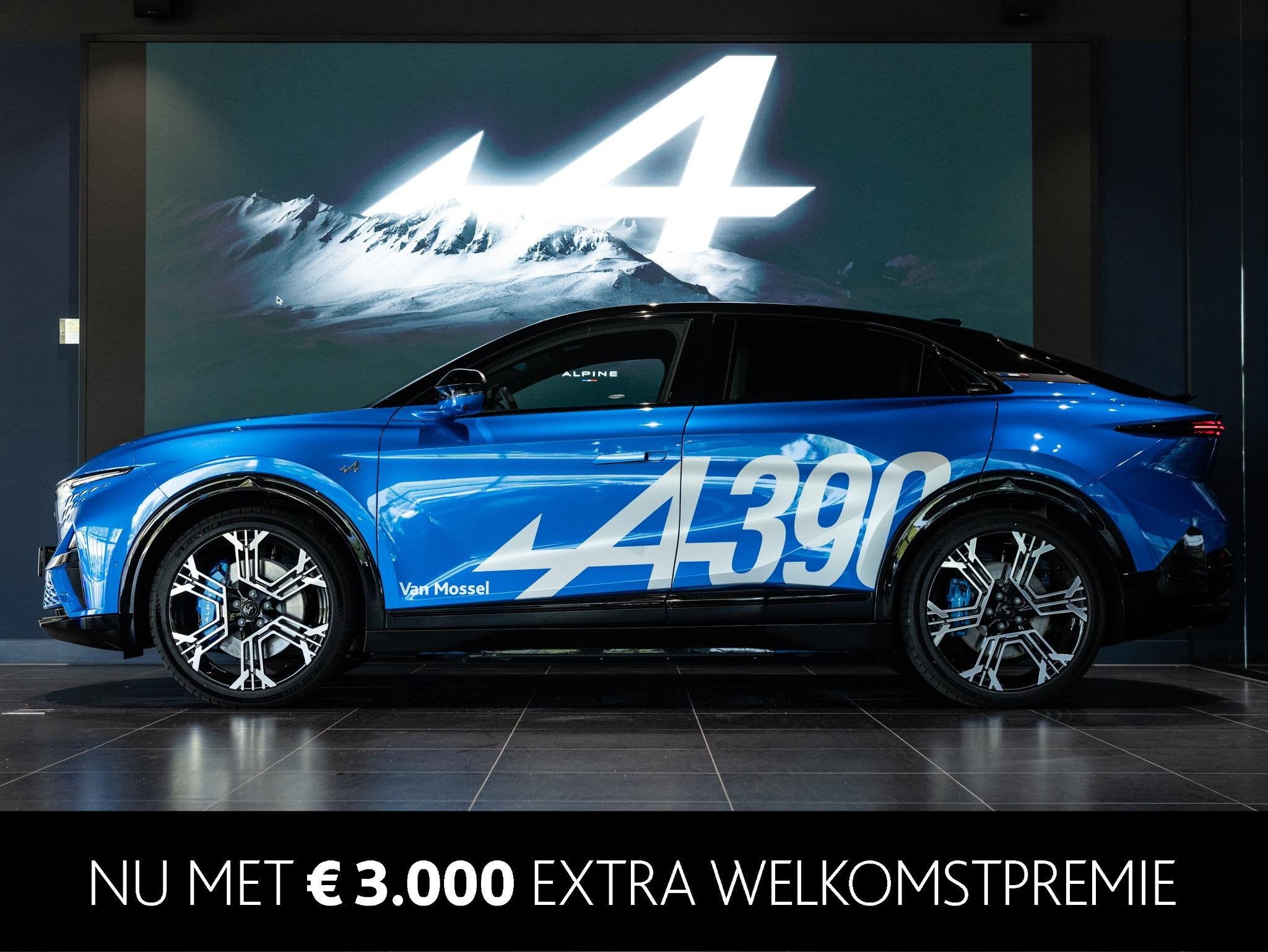 Alpine A390 GT | Bleu Alpine Vision | Sabelt® Alpine sports