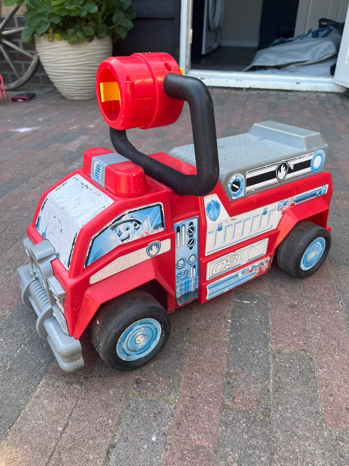 Paw patrol loopauto, Ophalen, Gebruikt