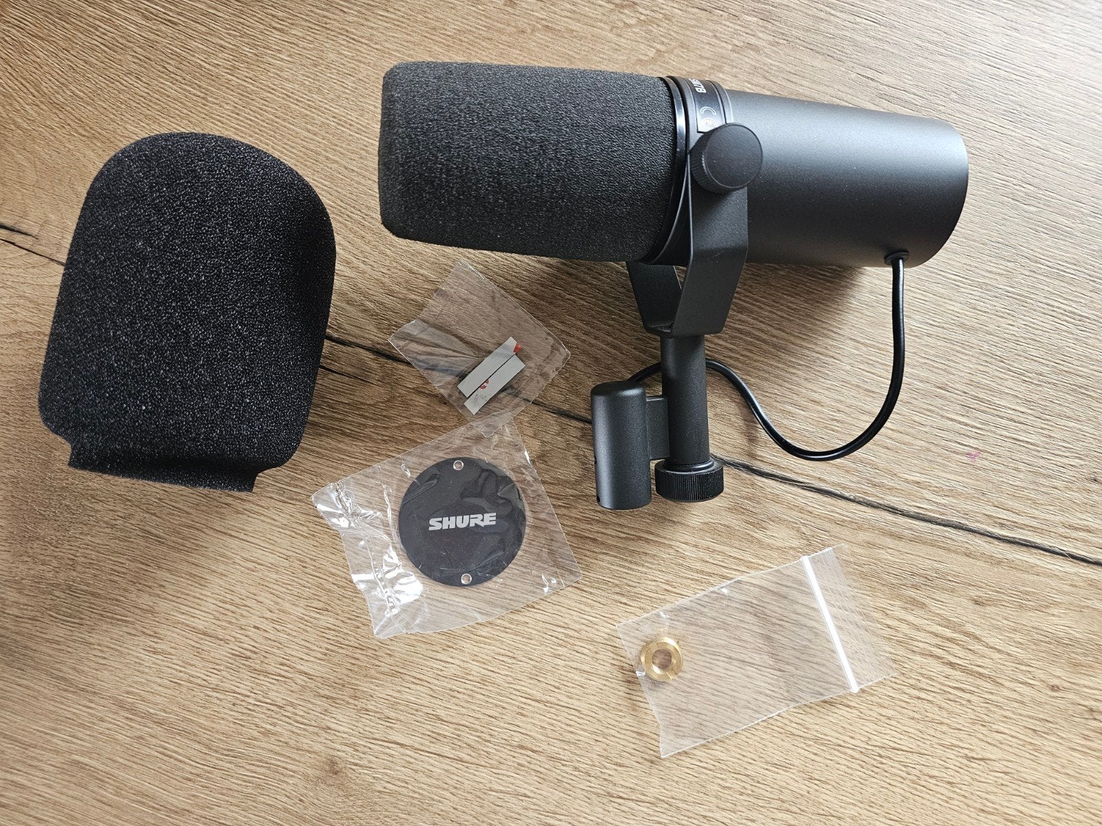 Shure SM7B, Ophalen of Verzenden, Zo goed als nieuw, Studiomicrofoon