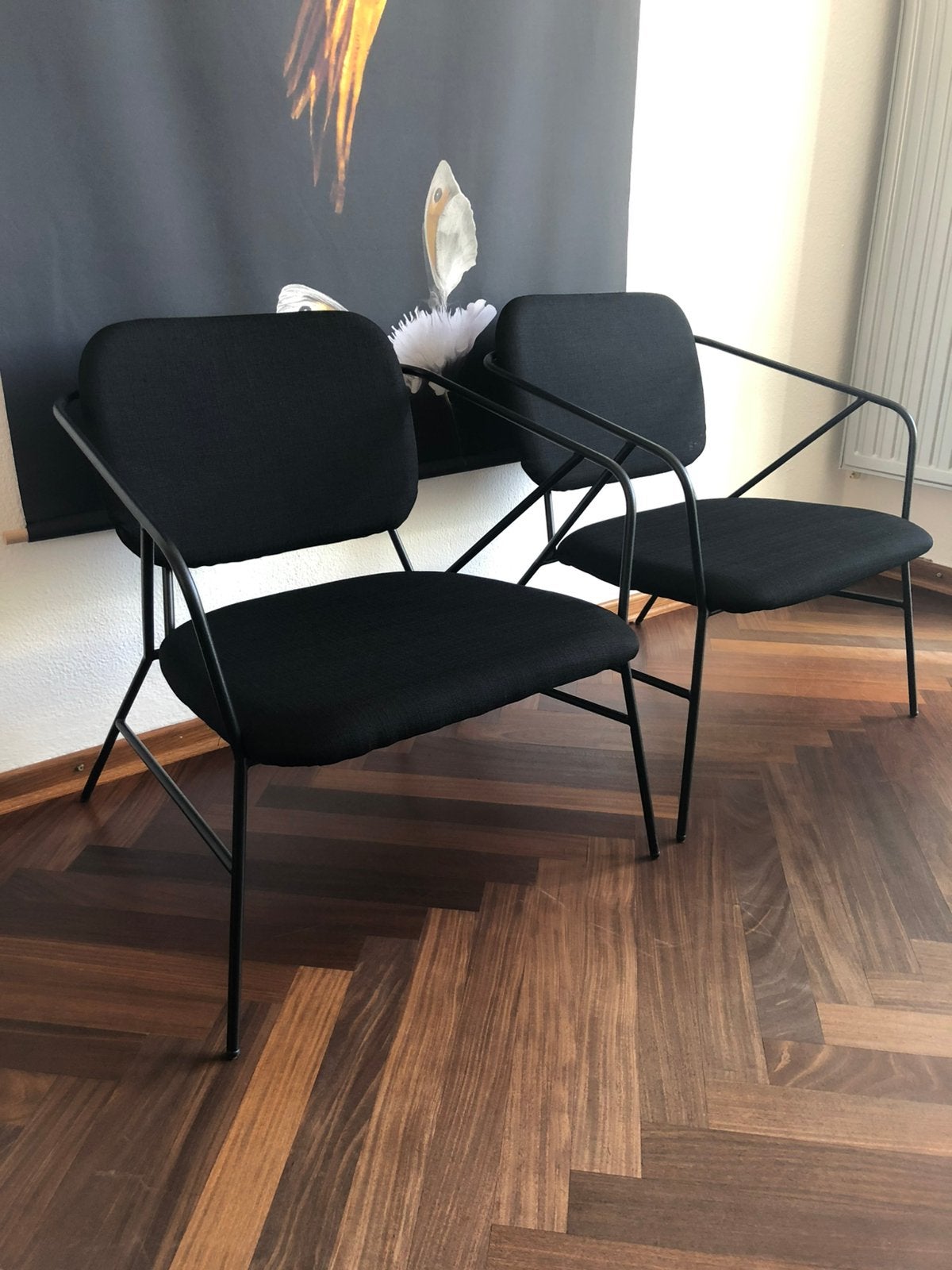 House dokter stoelen., Ophalen, Twee, Zwart, Zo goed als nieuw