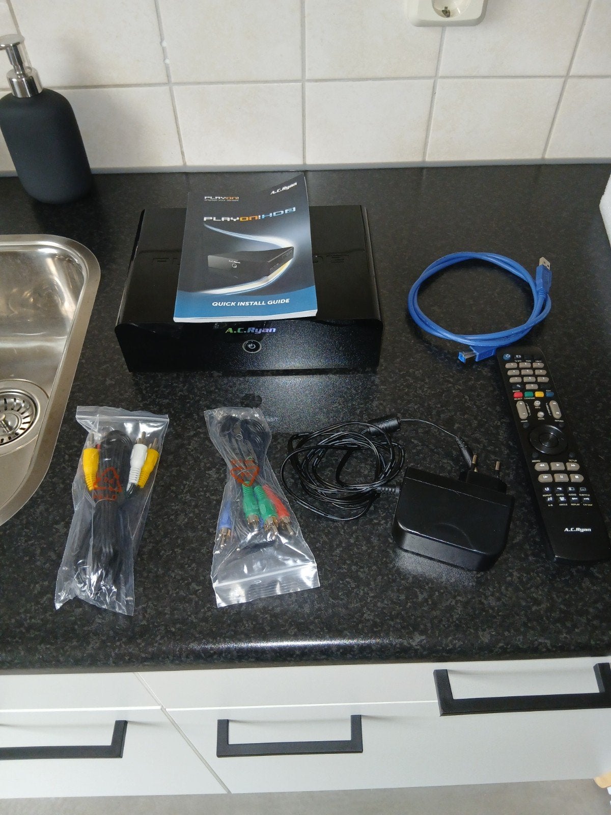 AC Ryan Playon!HD2 met hardeschijf 2TB, Ophalen of Verzenden, Optische audio