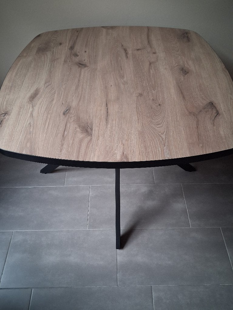 eettafel compleet, Ophalen, 50 tot 100 cm, Vierkant, Nieuw
