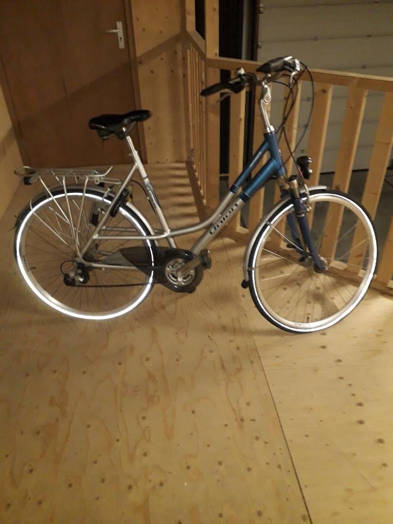 Damesfiets, Fietsen en Brommers, Fietsen | Dames | Damesfietsen, Velgrem, Versnellingen, Ophalen, Overige merken