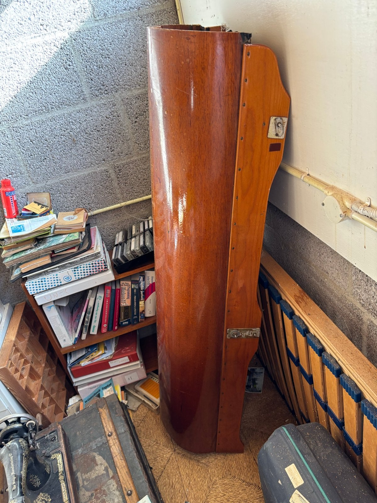 houten roeiboot, Ophalen