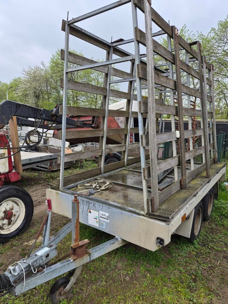 Plateauwagen glaswagen aanhanger, Auto diversen, Aanhangers en Bagagewagens, Ophalen of Verzenden