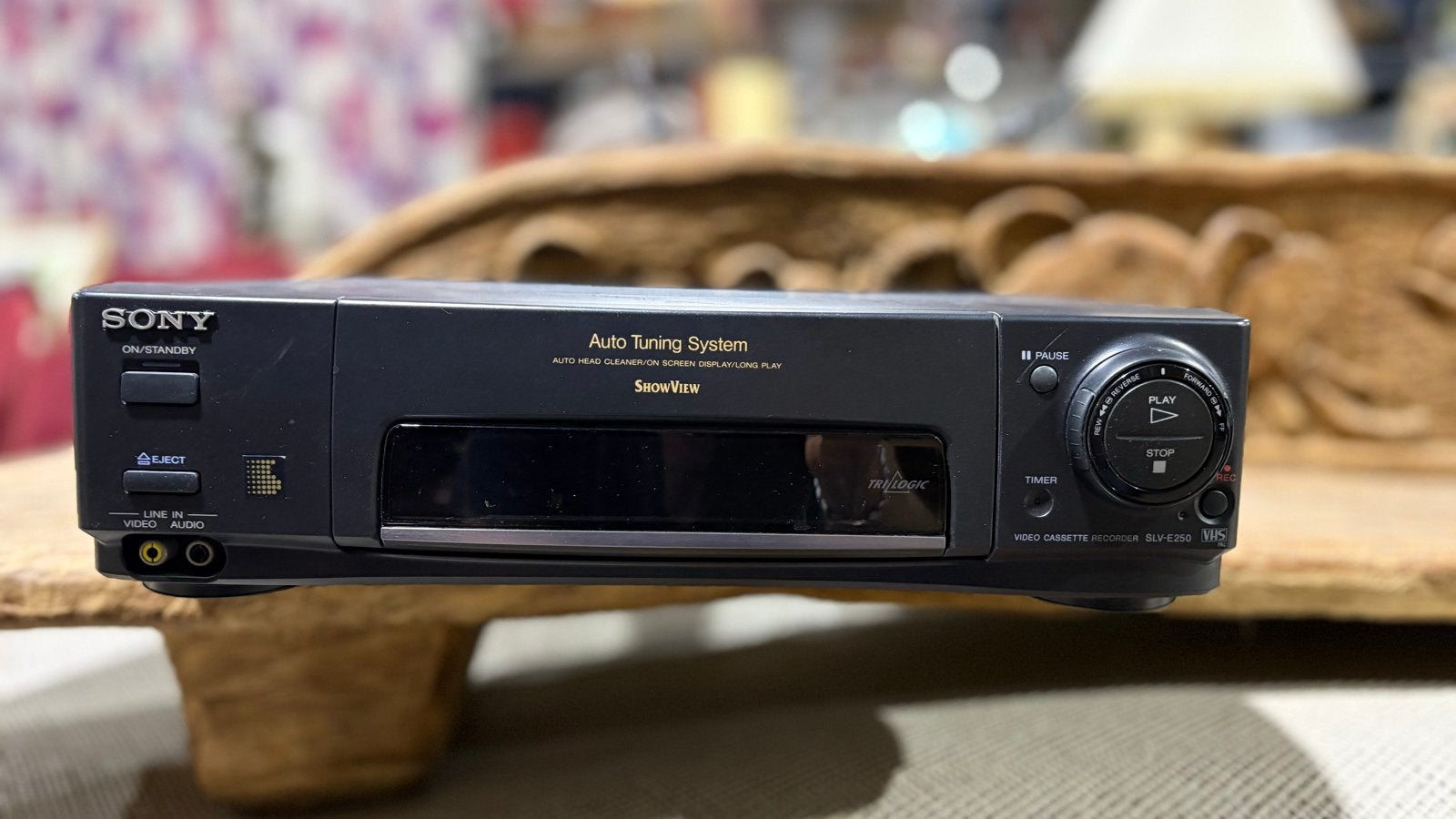Sony SLV-E250 VP VHS-speler - Vintage videorecorder, Ophalen of Verzenden, Gebruikt, VHS-speler of -recorder