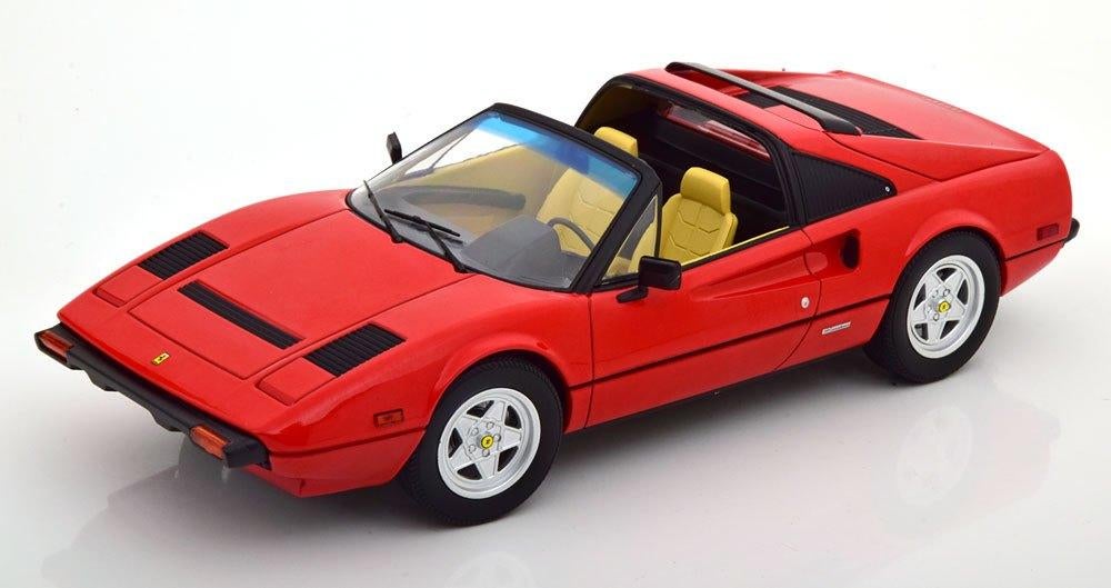 Ferrari 308 GTS 1982 ( TV Serie Magnum P.I. ) Rood 1-18 Nore, Tschuiten@hotmail.com, Auto, Frankrijk, Norev