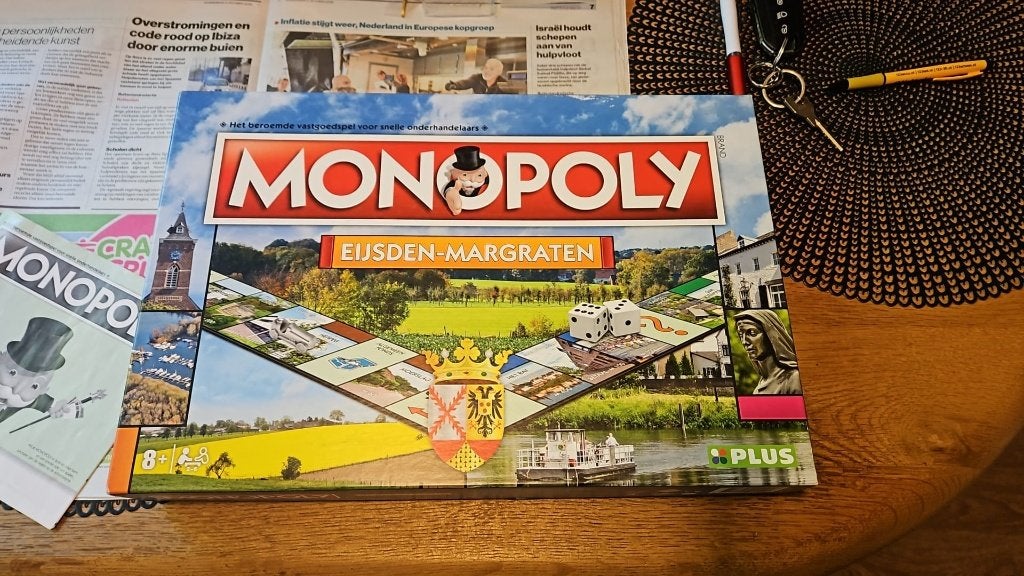 bordspel nieuw Monopoly Eijsden - Margraten Monopolie, Vijf spelers of meer, Ophalen of Verzenden, Nieuw, Monopoly