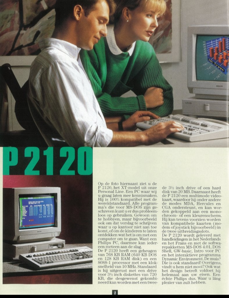 Gezocht Philips P2120 P2230 Computer, Ophalen of Verzenden, Philips