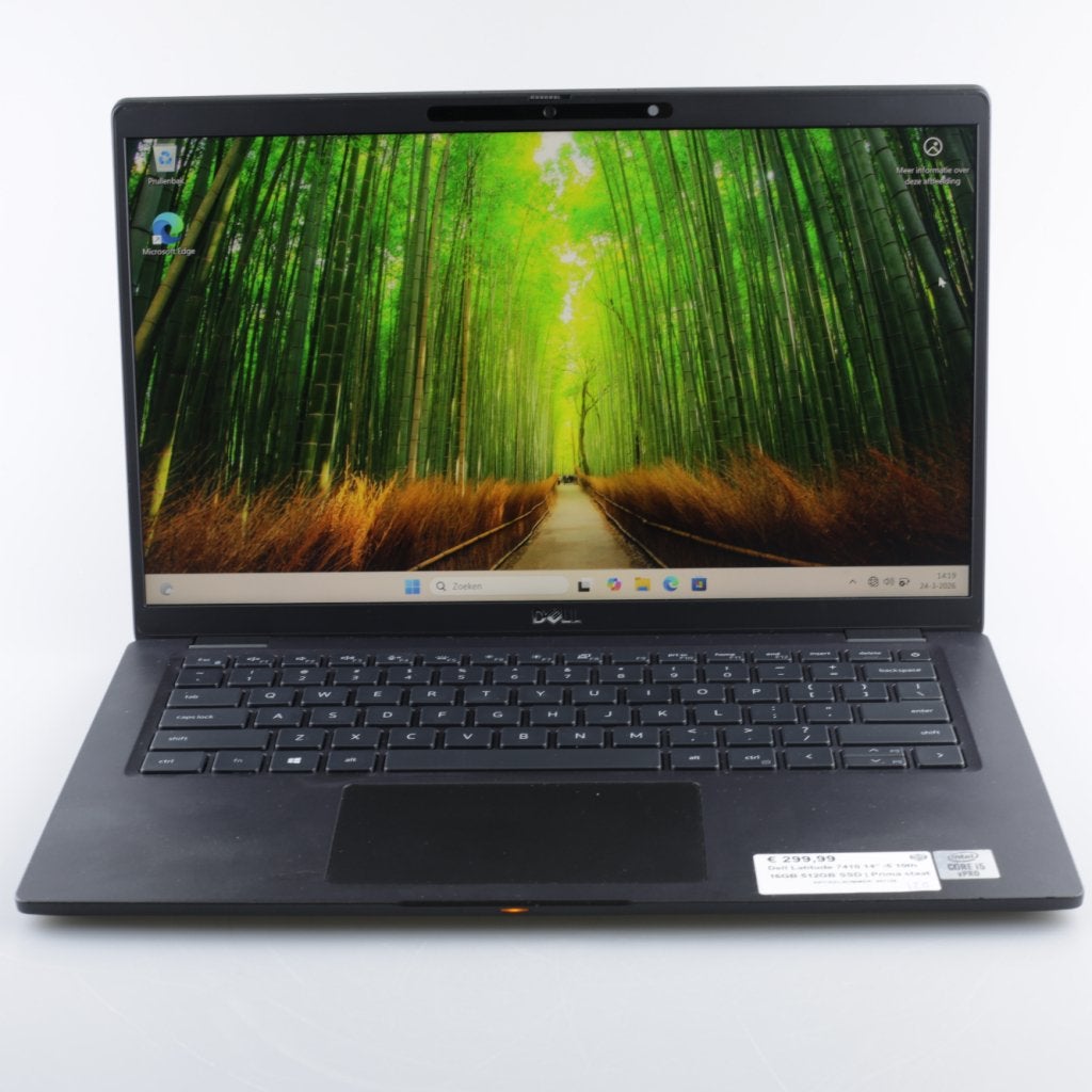 Dell Latitude 7410 14" i5 10th 16GB 512GB SSD | Prima staat