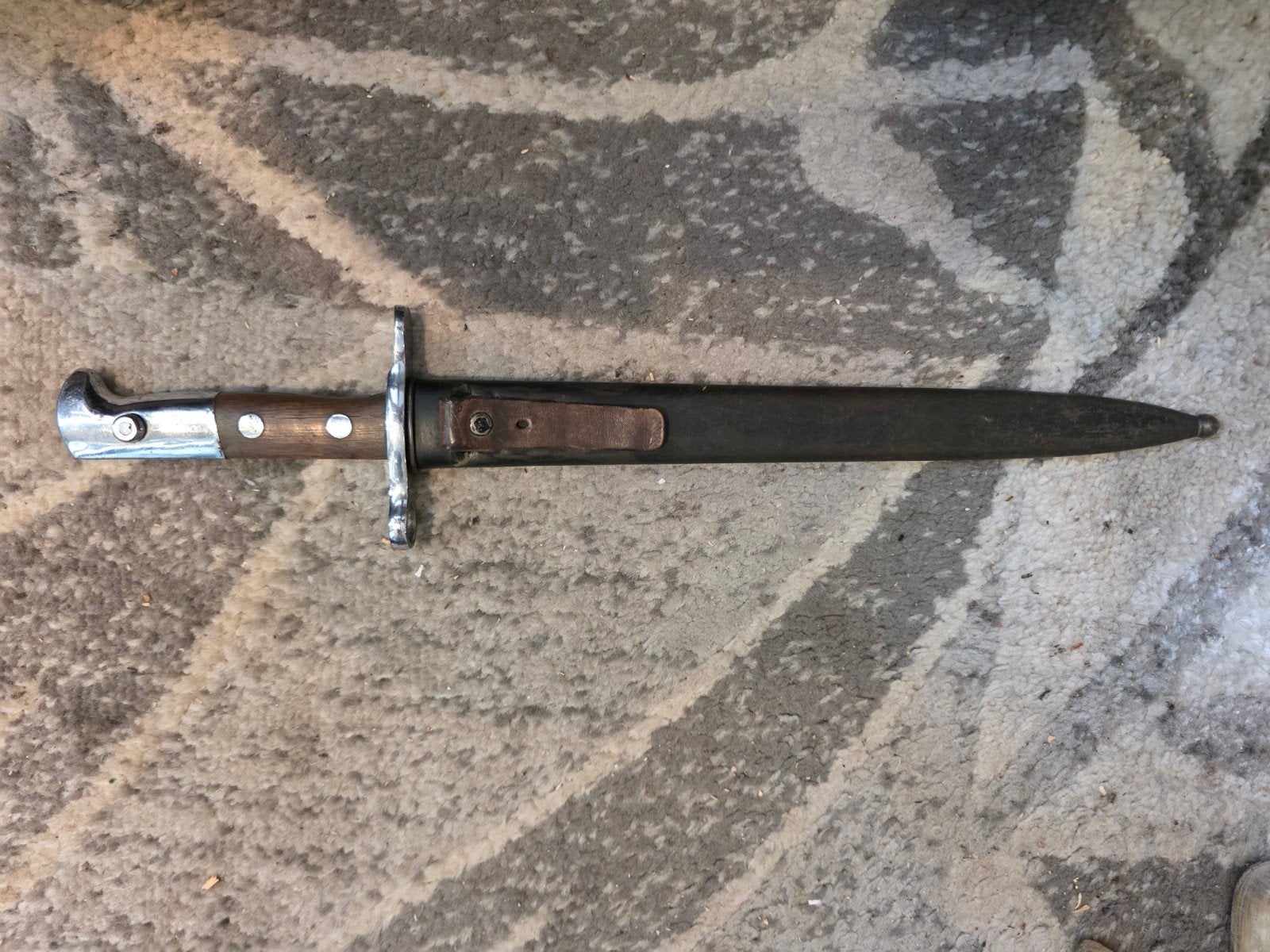 bajonet scheidt Robin m1911 & 1931 Zwitserse, Verzamelen, Militaria | Algemeen, Ophalen of Verzenden, Landmacht, Overige gebieden