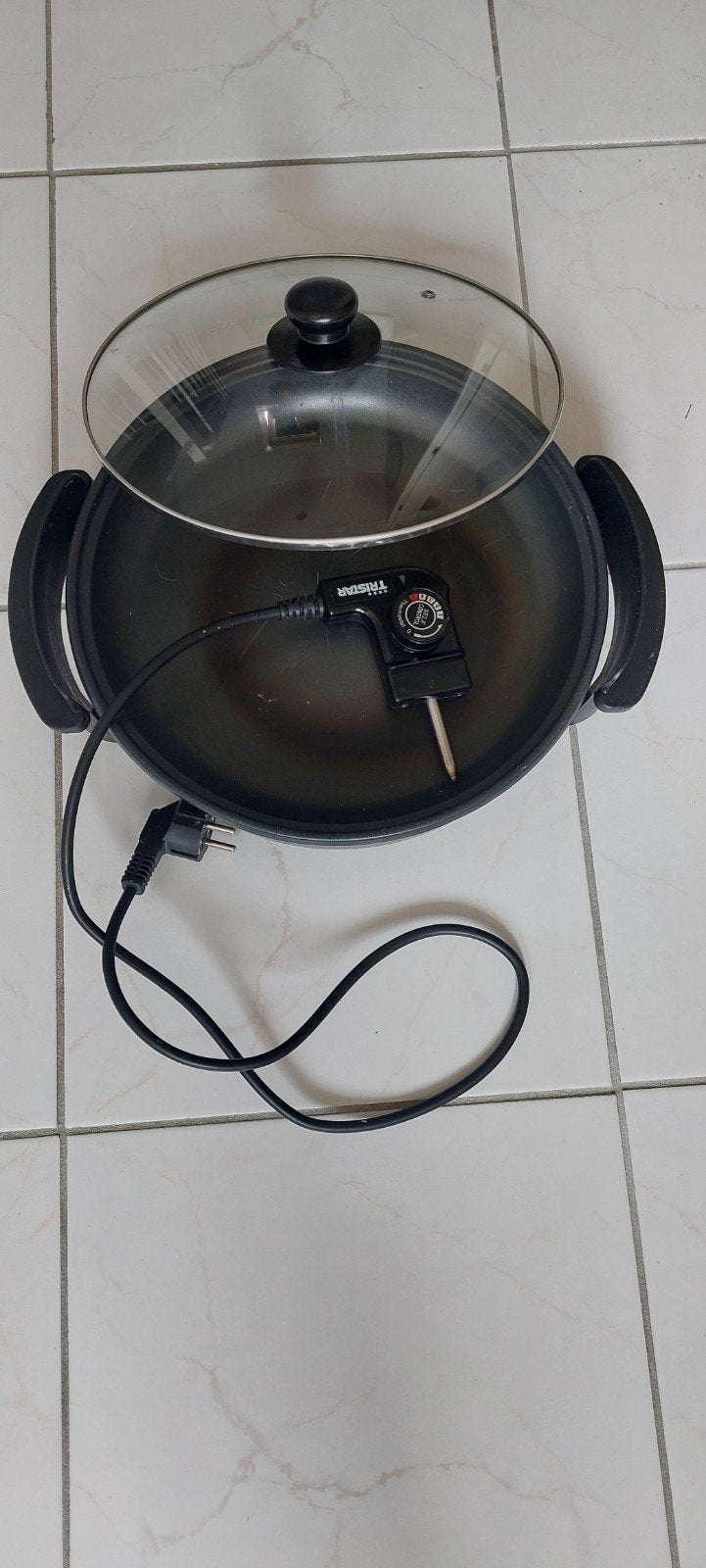 Hapjespan, Ophalen of Verzenden, Gebruikt, Koekenpan of Braadpan