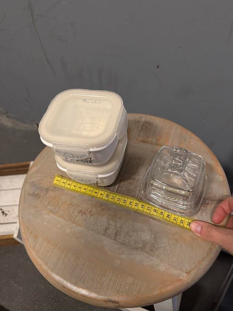 Botervloot en vershoudbakjes Rivièra Maison, Huis en Inrichting, Ophalen of Verzenden, Zo goed als nieuw