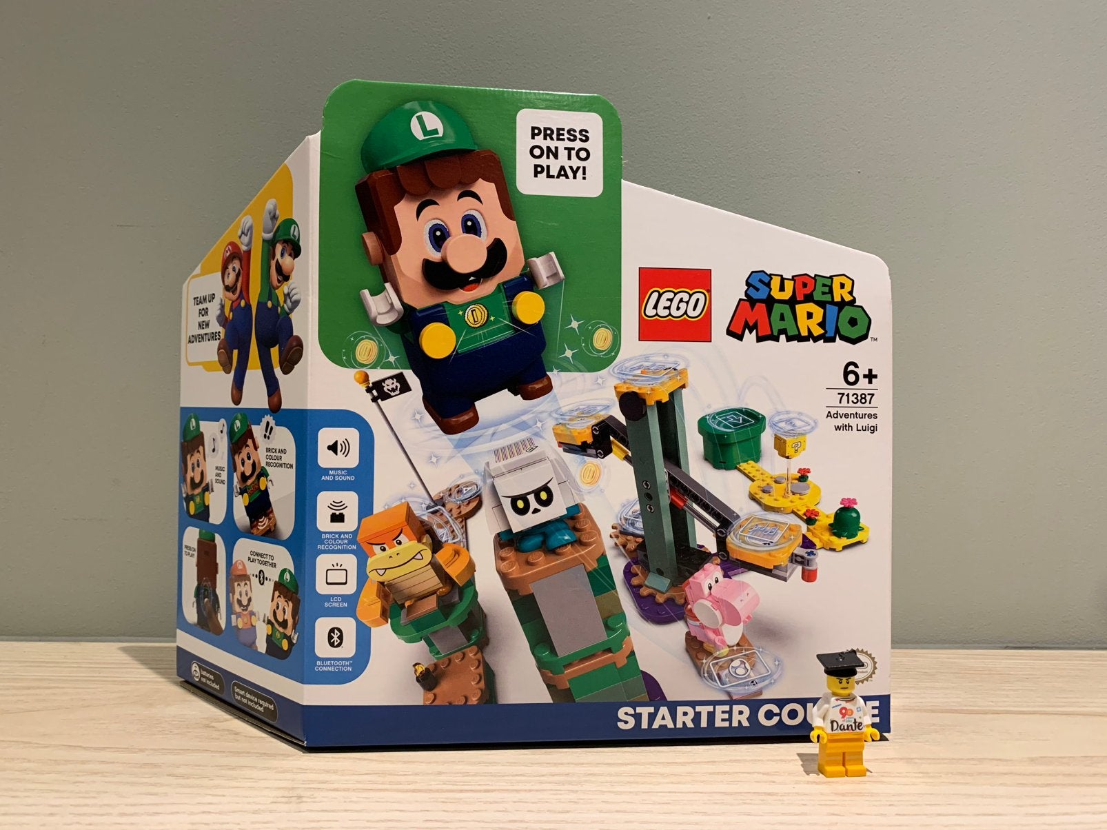 Lego set 71387 Super Mario Starterset Luigi, Overige thema's, Lego, Nieuw, Ophalen of Verzenden