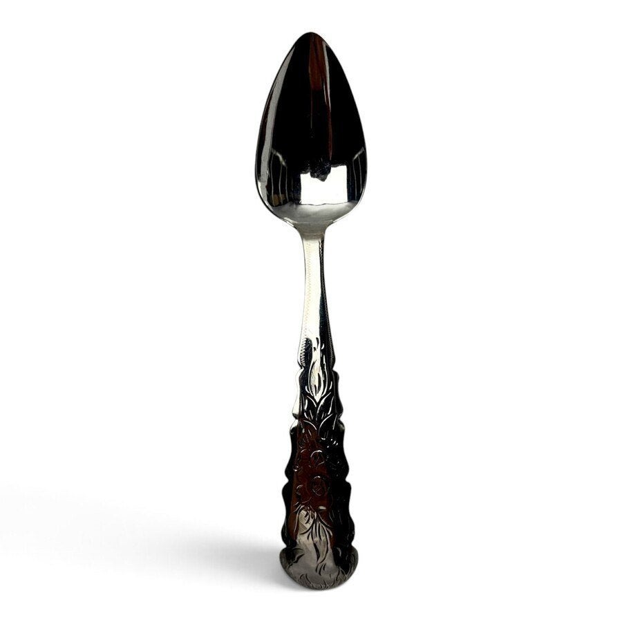 Zilveren lepeldoos met schepwerk, Antiek en Kunst, Ophalen of Verzenden, Zilver