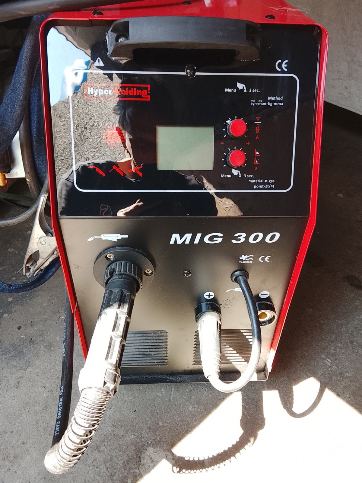 HyperWelding MIG 300 lasapparaat - Zo goed als nieuw, Ophalen of Verzenden, Zo goed als nieuw, 250 ampère of meer, Inverter