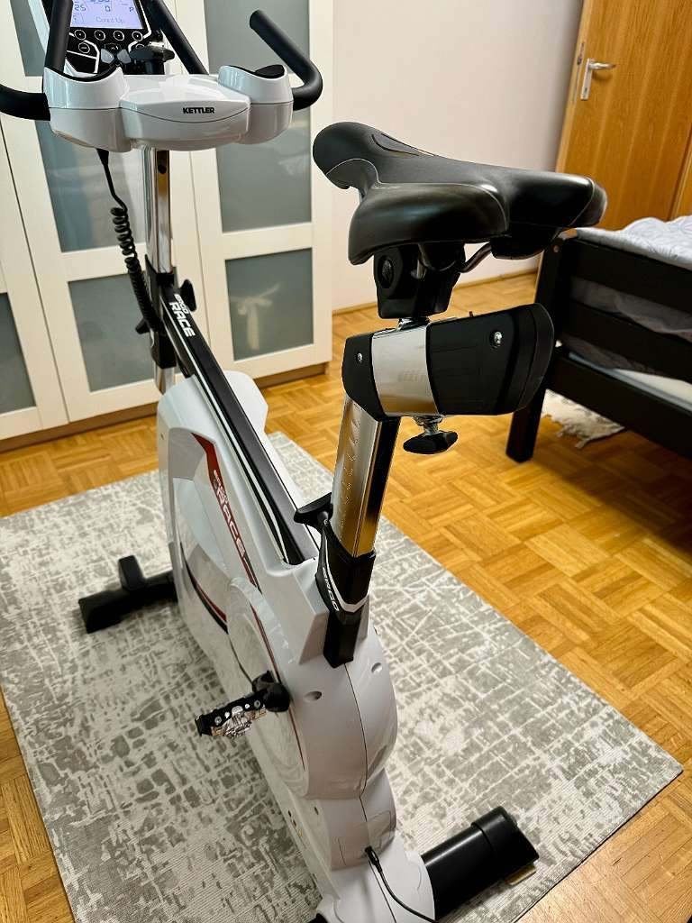 Spinbike ERGORACE Hometrainer Spinningfiets Spinningbike, Ophalen, Zo goed als nieuw, Benen, Spinningfiets
