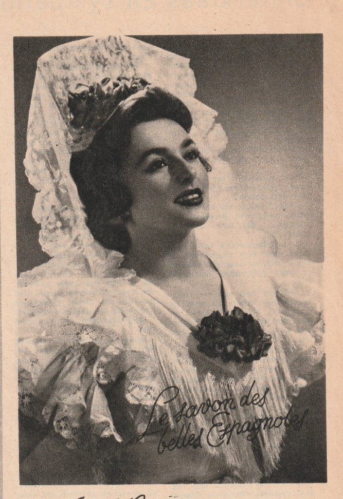 Retro reclame 1956 Myrurgia Maja zeep voor de bruid, Verzamelen, Verzenden, Overige typen