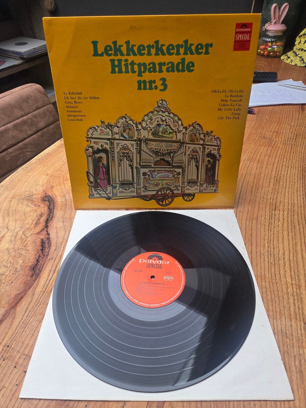 Lekkerkerker Hitparade nr.3 - Polydor Special LP, LP, Gebruikt, Pop, Ophalen of Verzenden