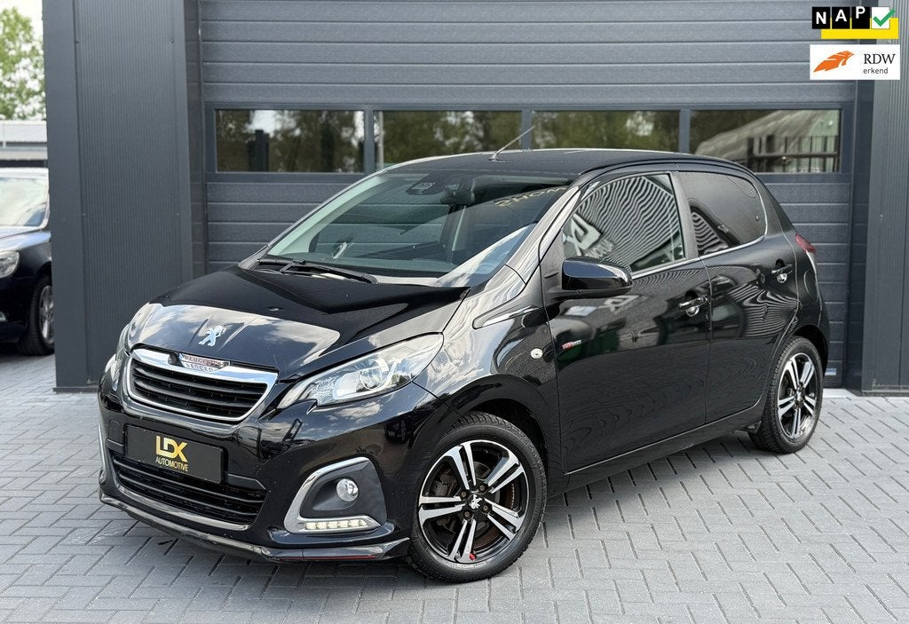 Peugeot 108 1.2 Puretech GT-Line|Camera|NL Auto, Auto's, Peugeot, Bedrijf, Te koop, ABS, Achteruitrijcamera, Airbags, Airconditioning