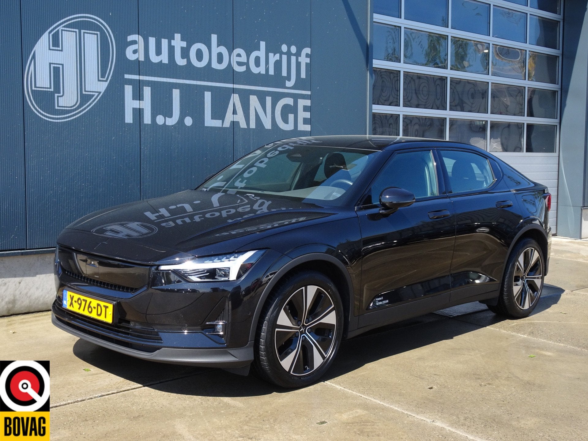 Polestar 2 Long Range Single Motor 82 kWhSOH99% (bj 2023), Auto's, Polestar, Automaat, Zwart, 82 kWh, Zwart