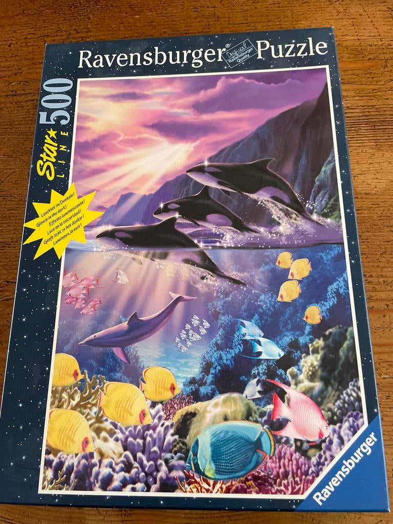 Ravensburger Star Line puzzel 500 stukjes, Ophalen of Verzenden, Meer dan 50 stukjes, Gebruikt, 6 jaar of ouder