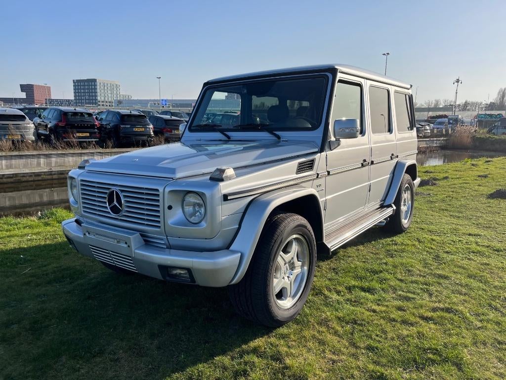 Mercedes G-klasse G55 AMG Kompressor Youngtimer ex btw, Automaat, G-Klasse, Open dak, Leder