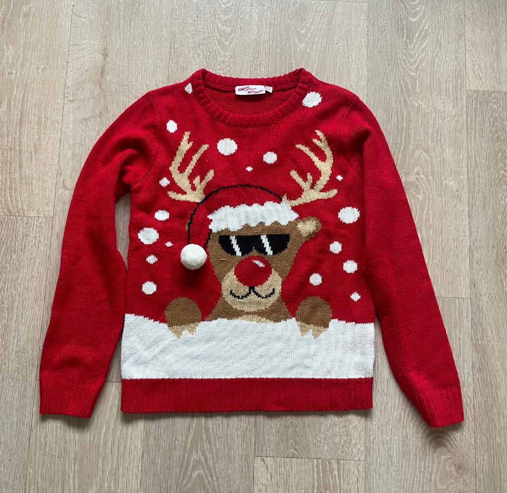 Kersttrui - maat 146, Jongen of Meisje, Trui of Vest, Ophalen of Verzenden, Zo goed als nieuw