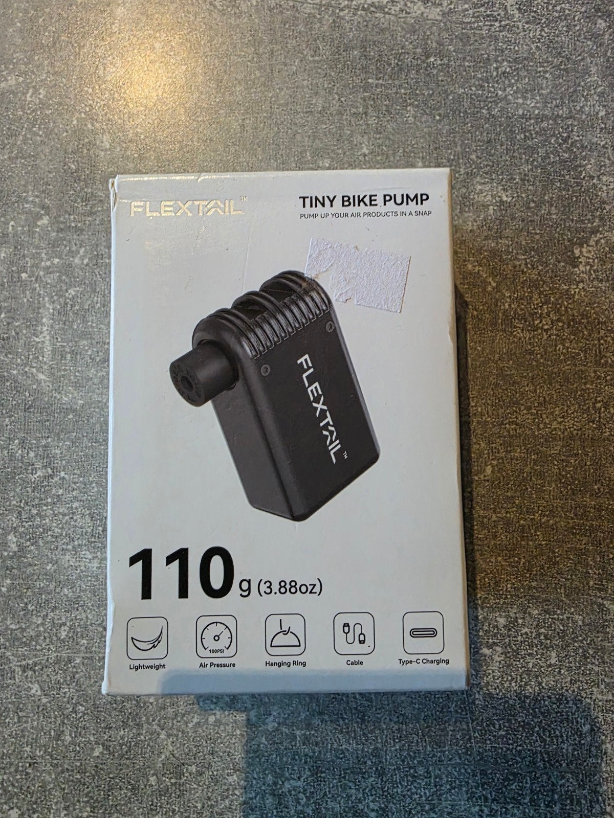 Flextail Tiny Bike Pump - ELEKTRISCHE FIETS POMP - Nieuw, Drukmeter, Verzenden, Onbekend, Nieuw